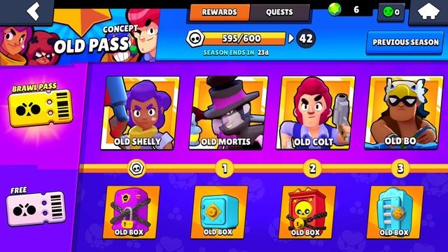 If Brawl Pass was in 2017 🥺 смотреть онлайн