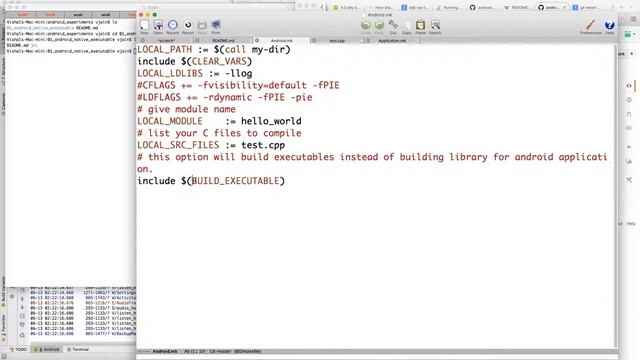Creating standalone native executable for android using NDK смотреть онлайн