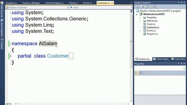 39- Course C# Resala Namespace Main Methods смотреть онлайн
