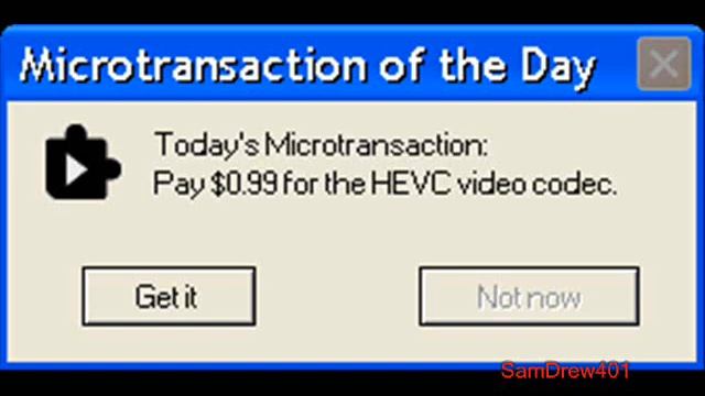 Tip of the Day #2: Pay 99¢ for a HEVC Codec смотреть онлайн