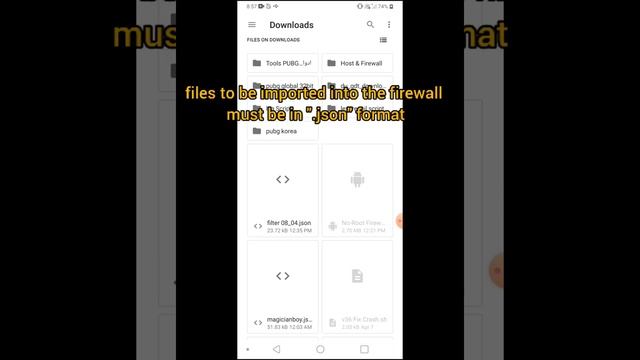 Cara Import Filters Ip Pada NoRoot Firewall / How To Import Ip Filters On NoRoot Firewall