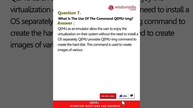 TOP 12 QEMU Interview Questions and Answers 2019 | QEMU Interview Questions | Wisdom Jobs смотреть онлайн