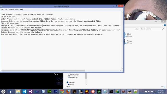 How to Fix the desktop Autorun file in Windows 8 смотреть онлайн