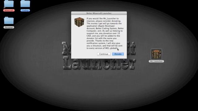 [Mac] Better Minecraft Launcher смотреть онлайн