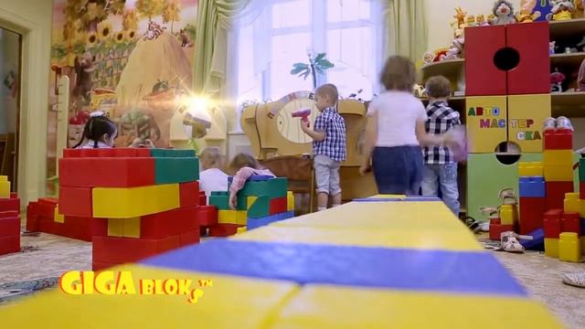 GigaBloks — самый большой в мире конструктор для детей. смотреть онлайн