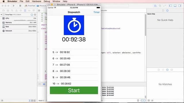 The Result of this Chapter - Stopwatch and Timer App смотреть онлайн