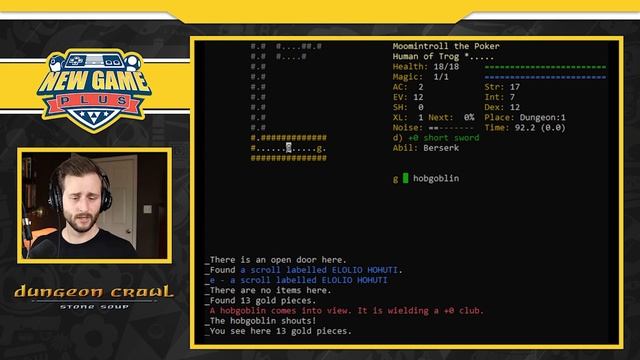 First Play - Linley's Dungeon Crawl / Dungeon Crawl Stone Soup смотреть онлайн