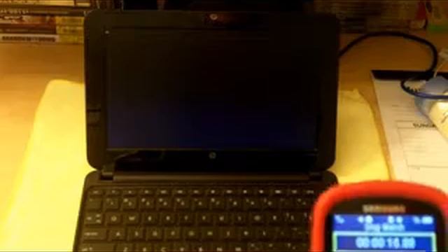 Ubuntu 10.4 Netbook Remix on HP mini 210 смотреть онлайн