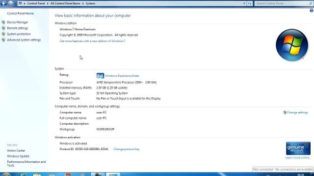 WINDOWS 7 CONTROL PANEL 5 смотреть онлайн