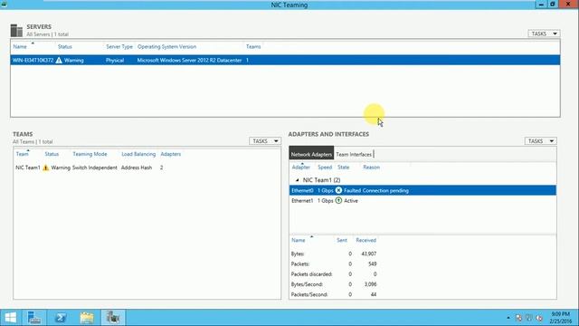 NIC Teaming in Windows server 2012 R2 by Secureurweb com смотреть онлайн