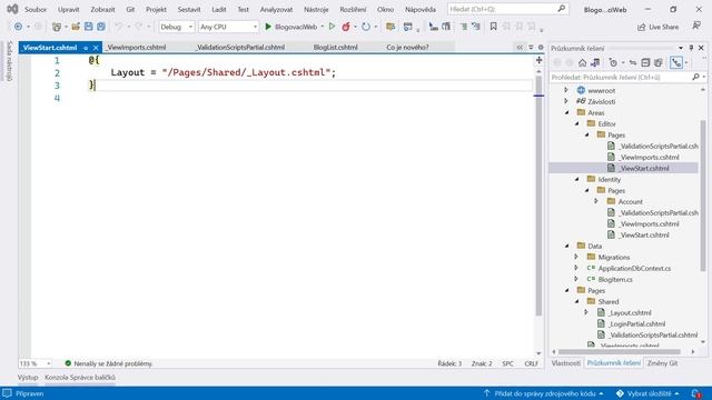 Webová aplikace ASP.NET Core propojená s databází na SQL Serveru prostřednictvím Entity Frameworku смотреть онлайн