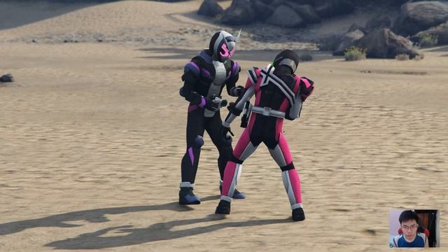 GTAV Kamen Rider - Decade VS Zi-O смотреть онлайн