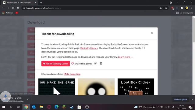 Poradnik jak pobrać Baldiego na pc? {PORADNIK} смотреть онлайн