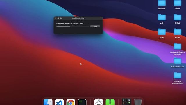 Install Xcode From XIP File In MacOS