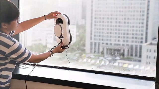 Chovery Vacuum Robot window cleaner review Aliexpress смотреть онлайн