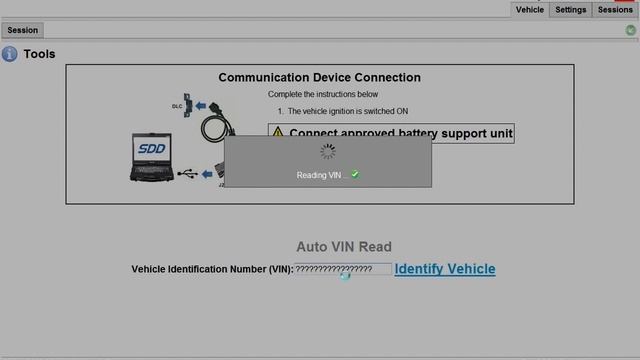 Godiag j2534 JLR SDD 164 win7 64bit System Testing смотреть онлайн