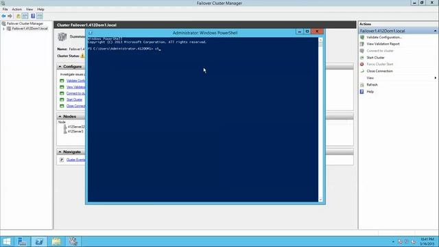 7-1 Exploring Failover Cluster Management смотреть онлайн