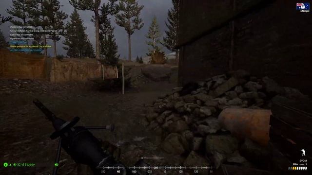 SQUAD game - player with a nade misses window as I push him :( смотреть онлайн