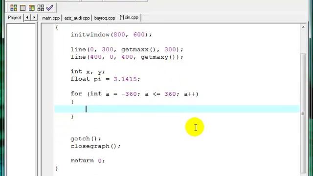 C++ graphic Tutorial 11Dev C++ da grafik rejimda ishlash смотреть онлайн