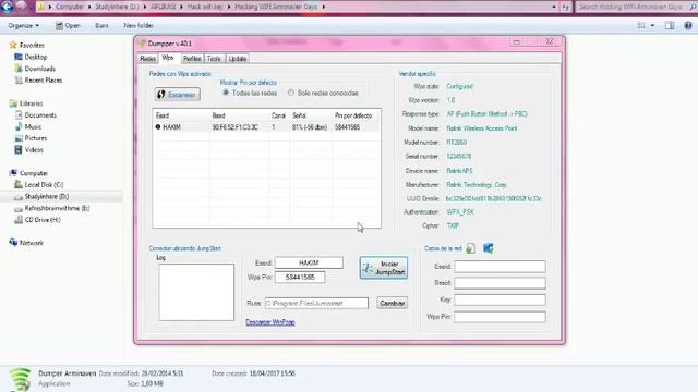 Cara Bobol Password WIFI Dalam 3 Menit Menggunakan Dumper Arminaven 100% Sukses [Tutorial] #2 смотреть онлайн