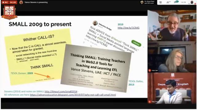 Vance Stevens presents: From thinking SMALL on CALL to TALIN: Teaching and learning in IsolatioN смотреть онлайн