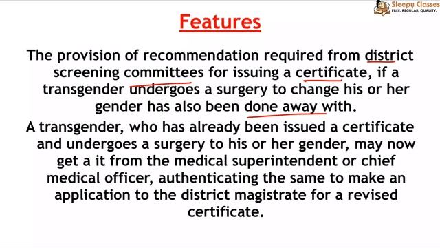 Quick Revision Series - Mains - Transgender Persons Bill for UPSC || IAS смотреть онлайн