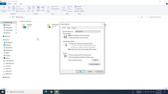 How to Clear RECENT FILES in Quick Access in Windows 10 смотреть онлайн