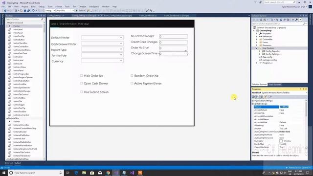 C# winform POS Settings Usercontrol Grocery Shop POS Part 18 смотреть онлайн