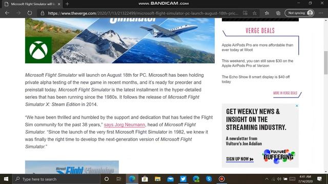 Microsoft to release Microsoft flight simulator on windows смотреть онлайн