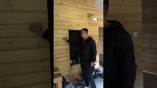 Внутренняя отделка на скрытый крепеж #стройка #отделкадома #отделка #ремонт #планкен #каркасныйдом смотреть онлайн