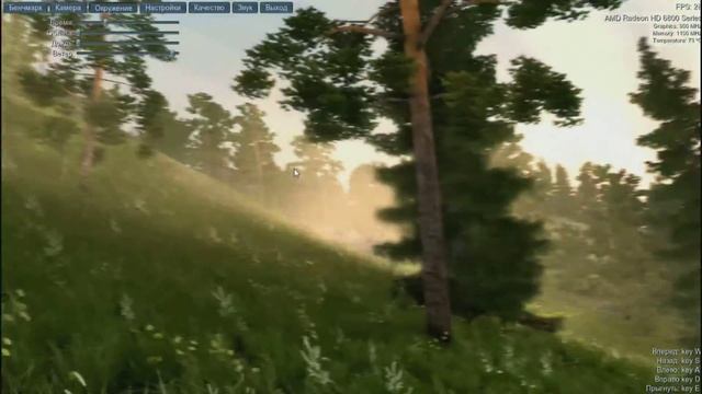 Unigine Valley Benchmark 1.0 (Test 2) смотреть онлайн