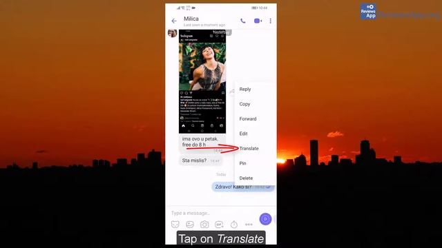How to Translate a Message on Viber for Android смотреть онлайн