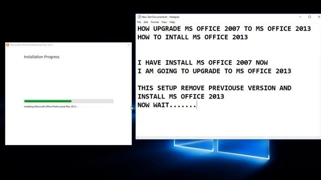 How to install and upgrade MS 2007 to MS Office 2013 смотреть онлайн