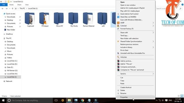 How to block access to folder for guest user Windows 7/8/8.1/10!! By "tech of com" смотреть онлайн
