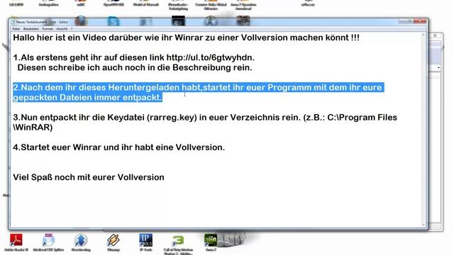 Winrar 4.x.x - 5.x.x Keyfile für Registration смотреть онлайн