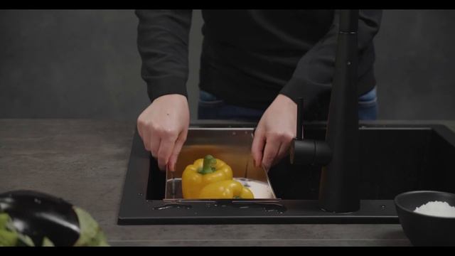 Funzionalità del Lavello Linea ONE NanoSTONE Deep Black - Plados Telma смотреть онлайн