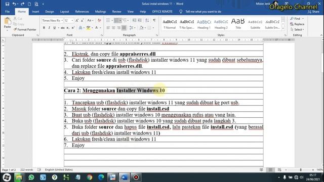 Cara Mengatasi Gagal Install Windows 11 | Microsoft Windows 11 | Oragelo Channel смотреть онлайн
