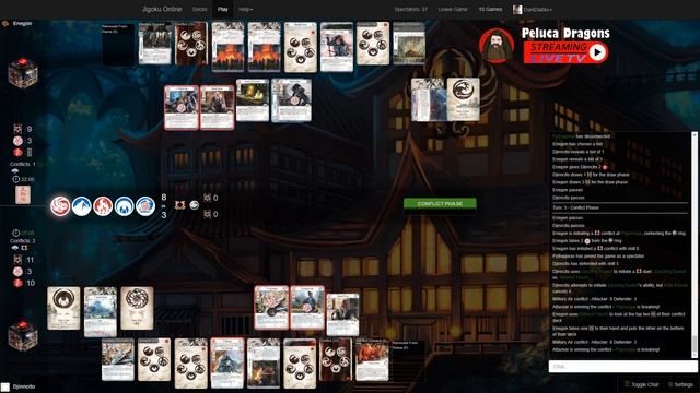 L5R World Championship Ronda 4 - Djinnctio [ESP] vs Enegon [GRC] смотреть онлайн