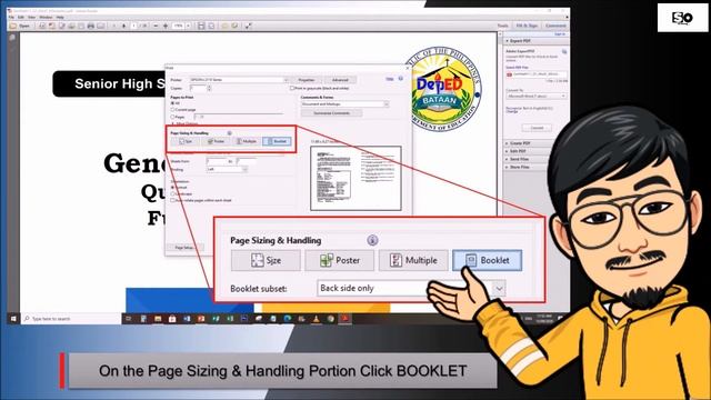 Paano nga ba mag Print ng Module na naka BOOKLET Format смотреть онлайн