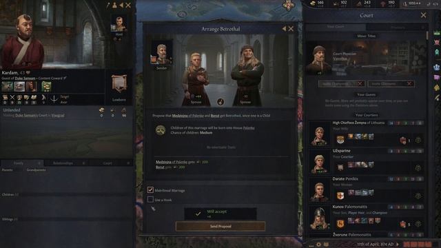 CK3 Achievements #2: The Succession is Safe смотреть онлайн
