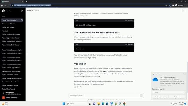 python venv bin activate смотреть онлайн