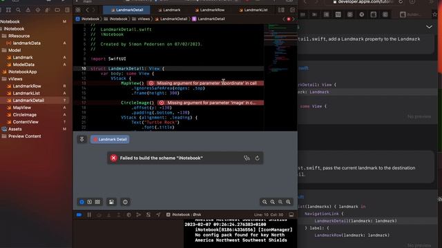 Building the Landmarks App in Xcode | Part 4 - Live Coding Session смотреть онлайн