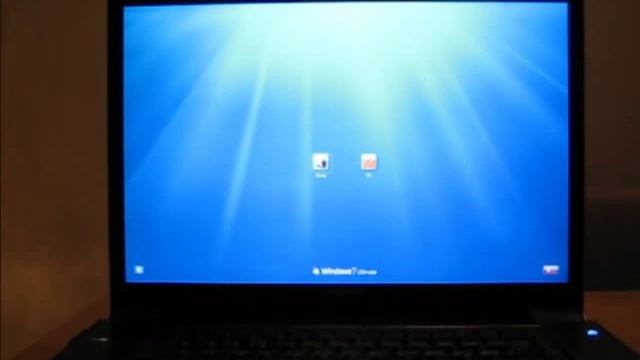 Windows 7 beta 1 - from gorgeous new Boot logo to Shutdown смотреть онлайн
