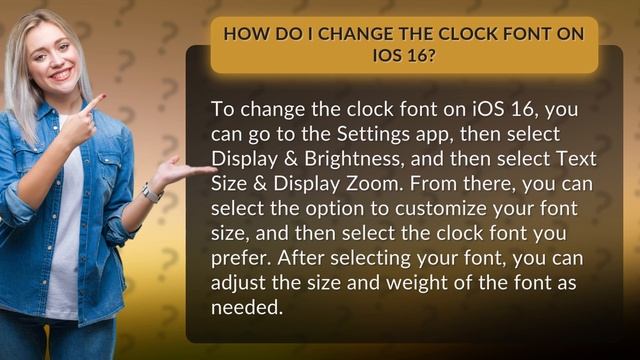 How do I change the clock font on iOS 16? смотреть онлайн