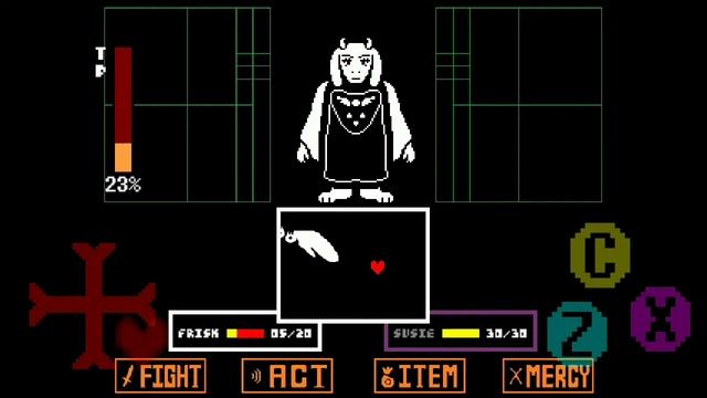 [No Hit] Deltatraveler Section 1 Hard Mode (Android) - Toriel Fight смотреть онлайн