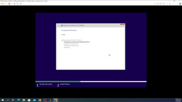 Instalando Windows 10 en VMware смотреть онлайн