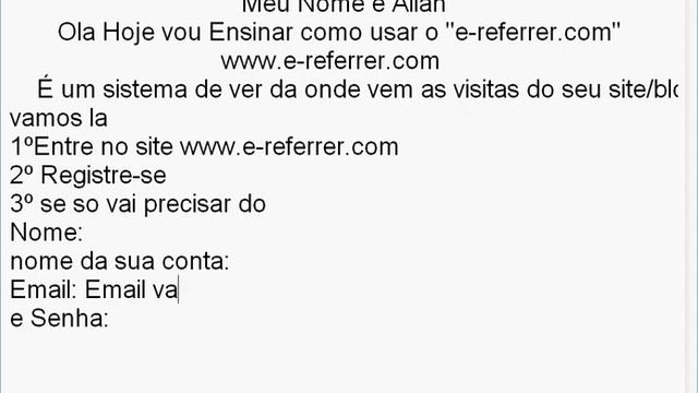Como usar e-referrer смотреть онлайн
