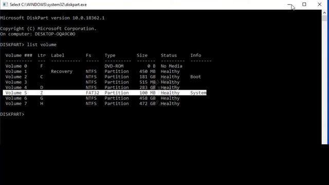 cara hapus partisi dengan CMD di Windows 10 смотреть онлайн