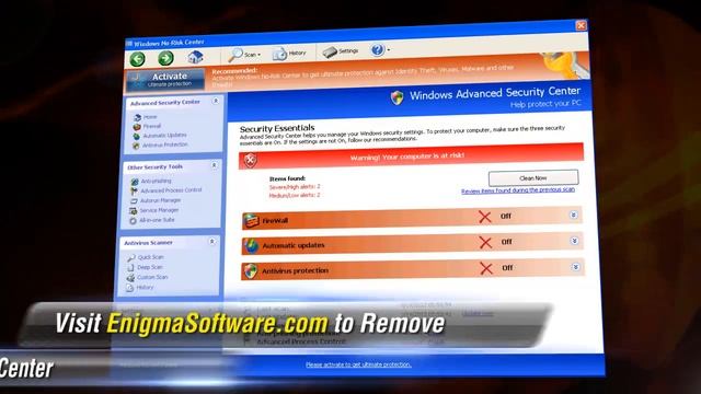 Steps to Remove Windows No-Risk Center Rogue смотреть онлайн