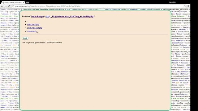 Online Plugin Generator (demo) (1) смотреть онлайн